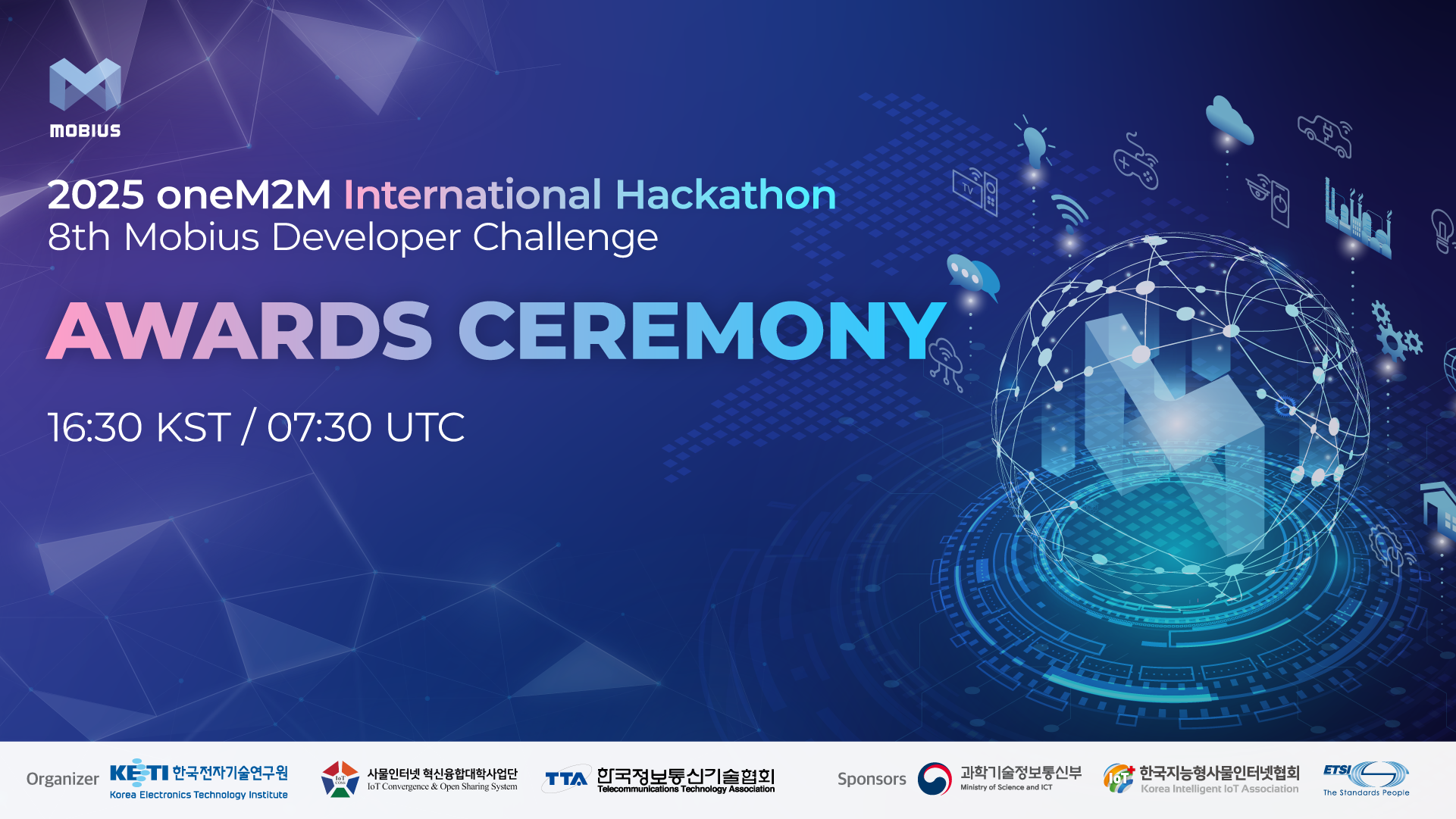 oneM2M International Hackathon Awards Ceremony